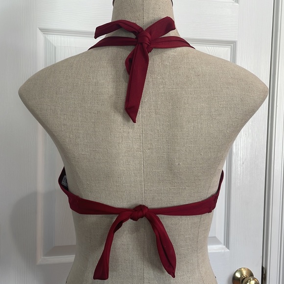 Pour Moi? ASOS Burgundy red bikini top - Picture 3 of 9